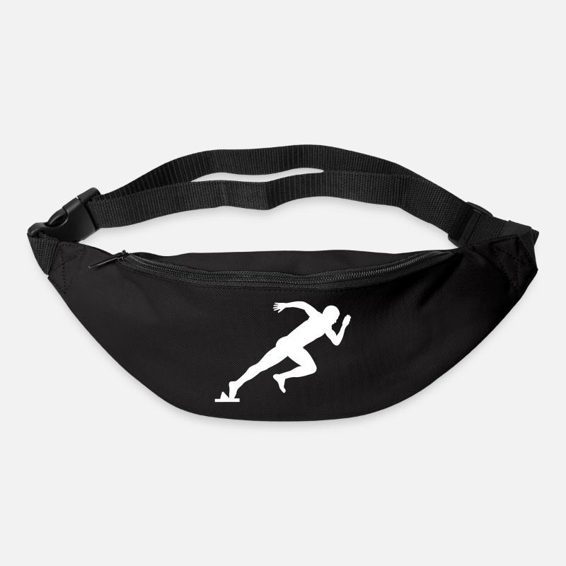 Sprint Läufer - Gürteltasche - Schwarz