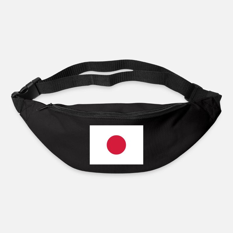 Japanese Flag - Bum bag - black