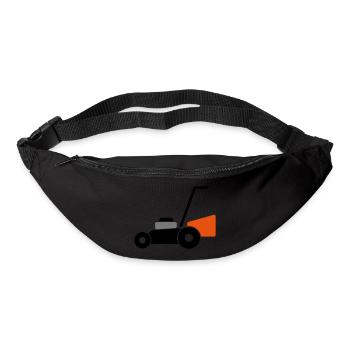 Rasenmäher - Gürteltasche - Schwarz - Vorne