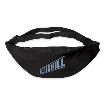 Laziness Just Chill Logo - Bum bag - black - Front