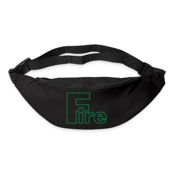 Fire - Bum bag - black - Front