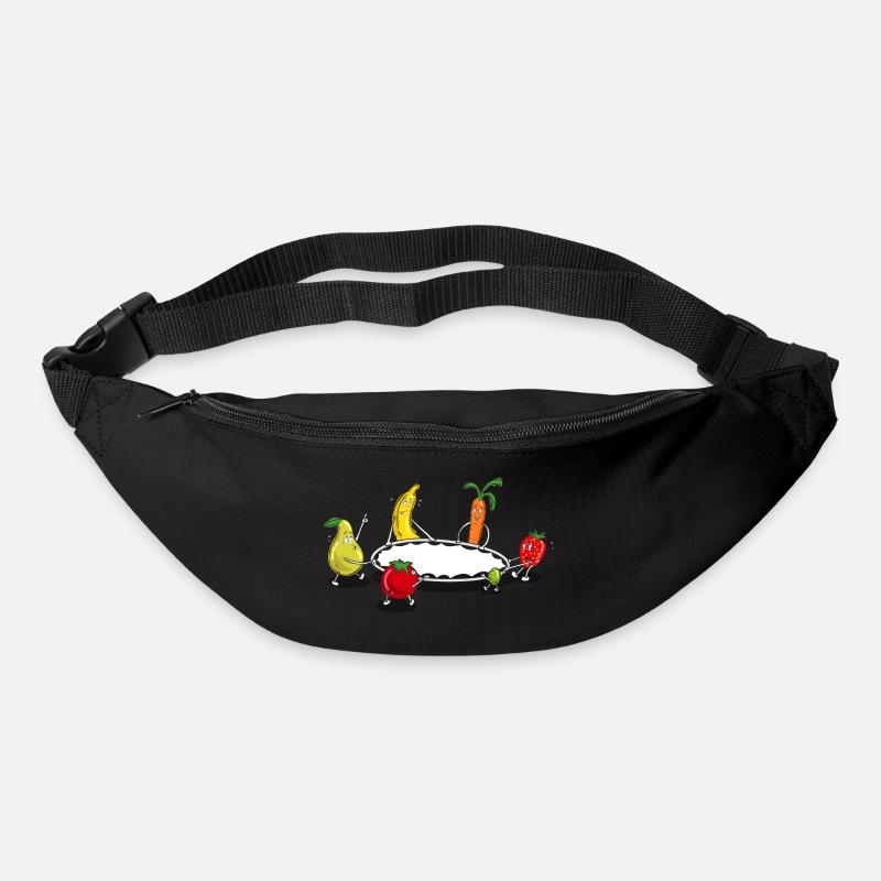 Klecks Feuerwehr - Gürteltasche - Schwarz