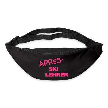 Après Skilehrer - Gürteltasche - Schwarz - Vorne