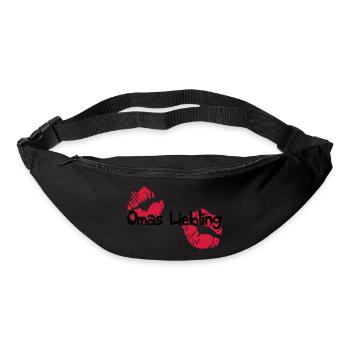 Omas Liebling - Gürteltasche - Schwarz - Vorne