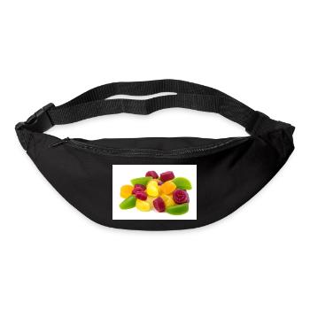 Gummy. Candy. gummy bear. - Bum bag - black - Front