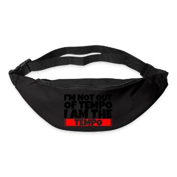 I'm Not Out Of Tempo, I Am The Tempo 2 - Bum bag - black - Front