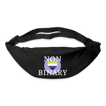 Gender-neutral YES! - Bum bag - black - Front