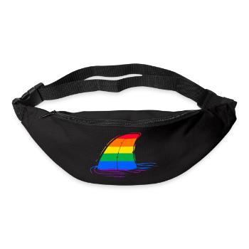 lgbt toleranz pride human hai-society colorful day - Gürteltasche - Schwarz - Vorne