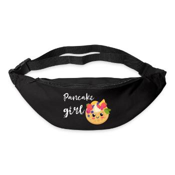Pancake Pfannenkuchen Süßes Frühstück Essen - Gürteltasche - Schwarz - Vorne