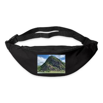 Montagne - Sac banane - noir - Devant