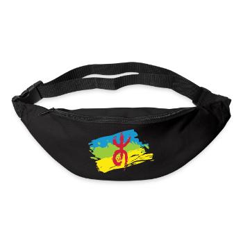 Z Imazighen (Amazigh flag) - Bum bag - black - Front