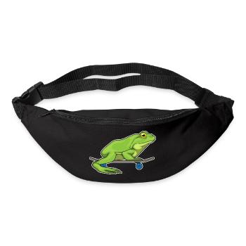 Frog Skater Skateboard Sport - Bum bag - black - Front