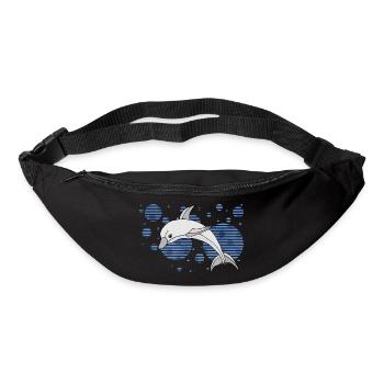 Delfin - Gürteltasche - Schwarz - Vorne