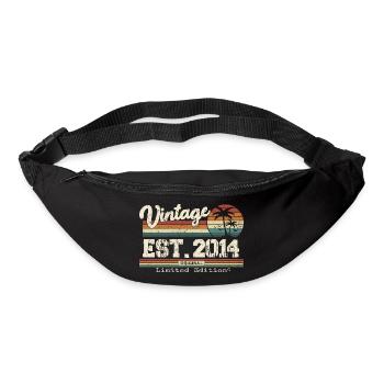 2014 Vintage Vintage Retro Birthday Gift - Bum bag - black - Front
