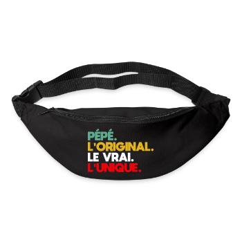 Opa Das Original Das Echte Das Einzigartige Geschenk - Gürteltasche - Schwarz - Vorne