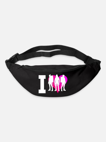 Herren Kletterer Klettern Climbing Bouldering - Gürteltasche - Schwarz
