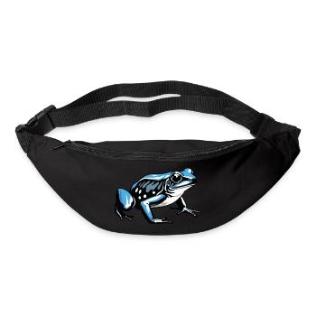 Frosch - Cute Amphibian Design - Gürteltasche - Schwarz - Vorne