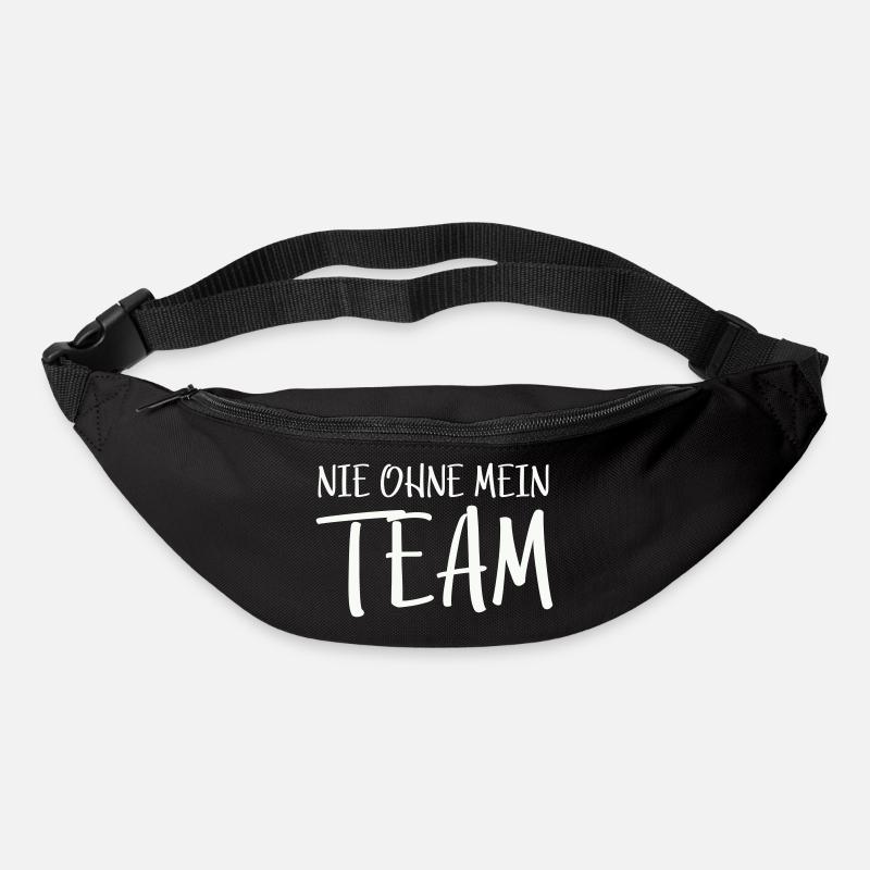 Mein Team - Gürteltasche - Schwarz