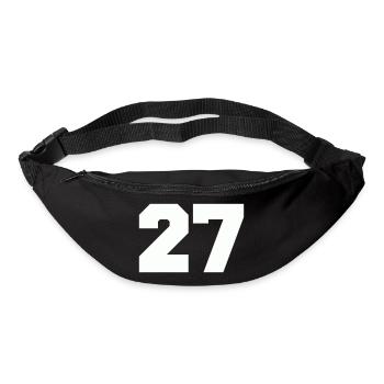 Number 27 - Bum bag - black - Front