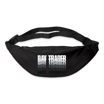 Day Trader Marché boursier Trader boursier - Sac banane - noir - Devant