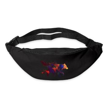 ours - Sac banane - noir - Devant