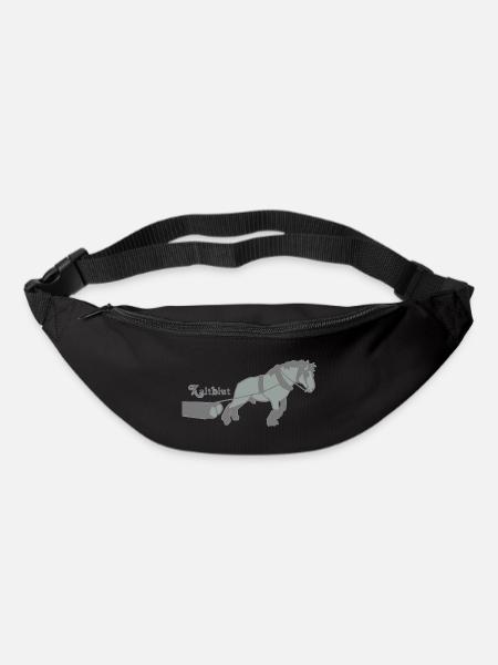 kaltblutzieht - Gürteltasche - Schwarz