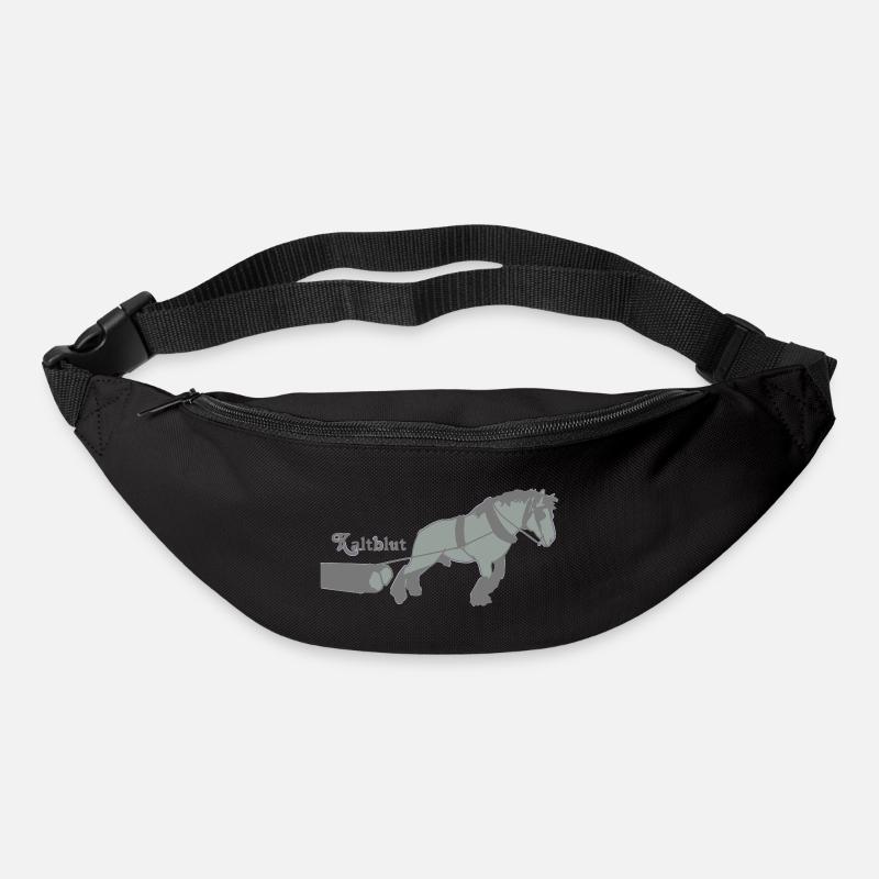 kaltblutzieht - Gürteltasche - Schwarz