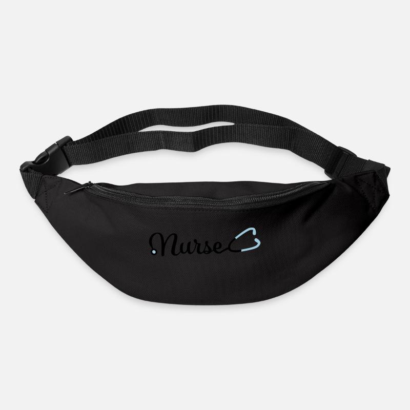 Infirmière - Sac banane - noir