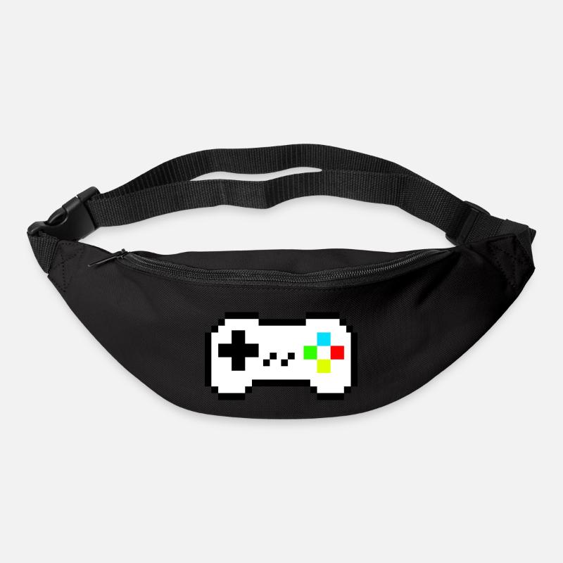 Contrôle des pixels - Sac banane - noir