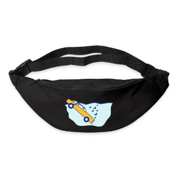 Diving Car - Gürteltasche - Schwarz - Vorne