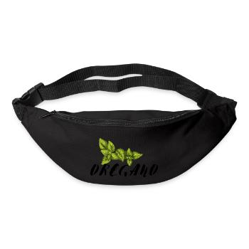 oregano - Sac banane - noir - Devant
