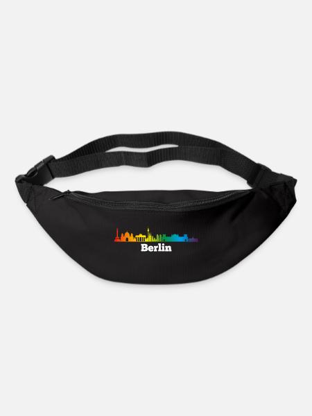 Skyline Berlin, LGBT - Bum bag - black