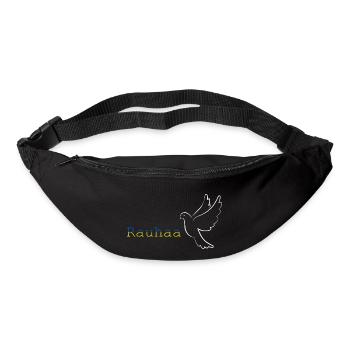 Peace Ukraine Finland Mir Rauhaa - Bum bag - black - Front