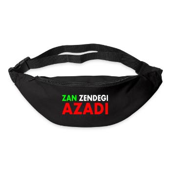 Zan zendegi azadi women life freedom - Gürteltasche - Schwarz - Vorne