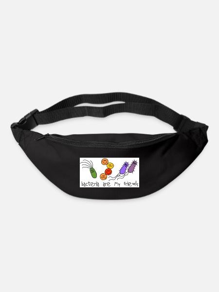 Bakterien - Gürteltasche - Schwarz