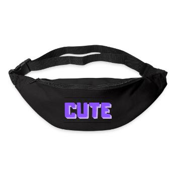 Mignon - Sac banane - noir - Devant