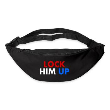Lock him up - Gürteltasche - Schwarz - Vorne
