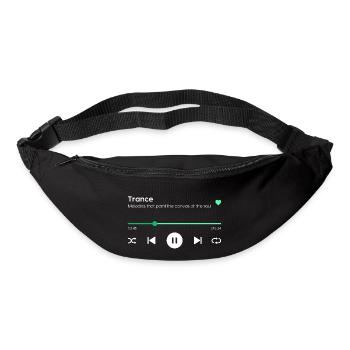 Trance - Bum bag - black - Front
