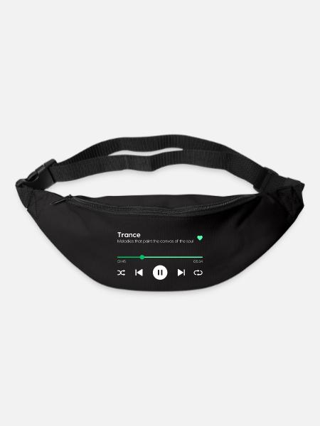 Trance - Gürteltasche - Schwarz