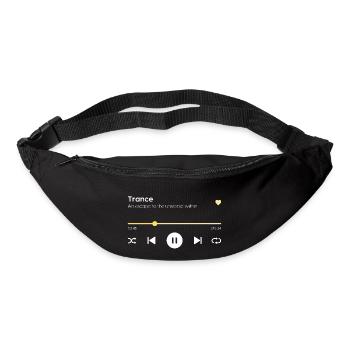 Trance - Bum bag - black - Front