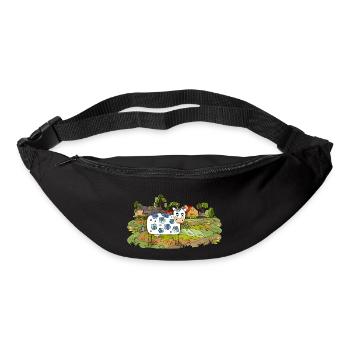 Kuh - Gürteltasche - Schwarz - Vorne