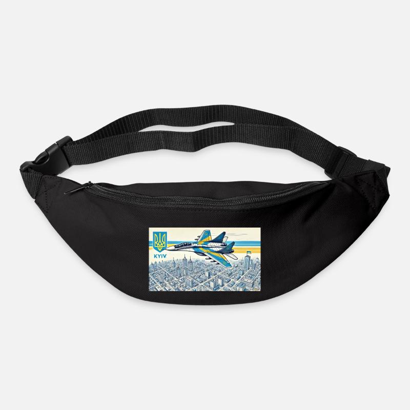 Der Geist von Kiew - Gürteltasche - Schwarz