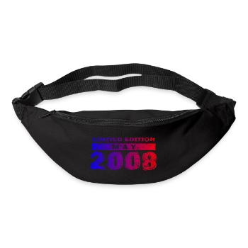 18e anniversaire Édition Limitée 05/2008 - Sac banane - noir - Devant