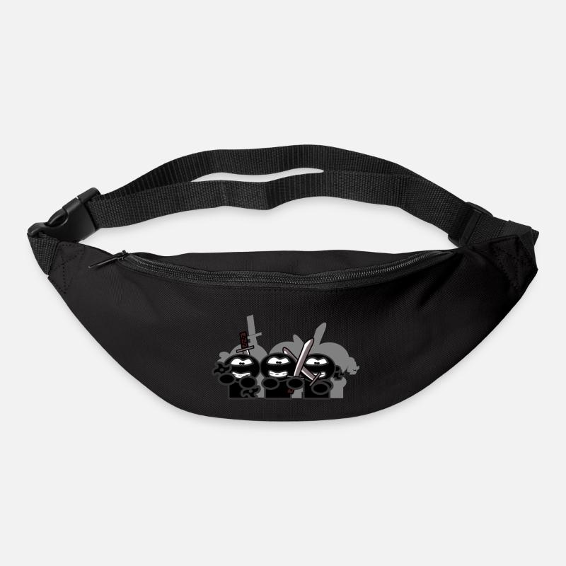 ninjas - Gürteltasche - Schwarz