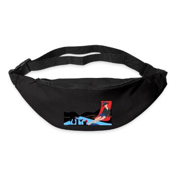 Alarve - Sac banane - noir - Devant