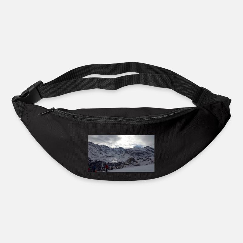 Alpen - Gürteltasche - Schwarz