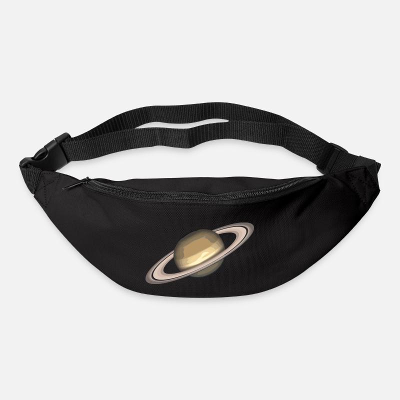 Saturne - Sac banane - noir