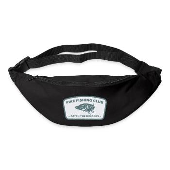 Cool Pike Fishing Club Angel Retro Gift - Bum bag - black - Front