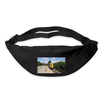 Railway Train Approach 001 - Bum bag - black - Front