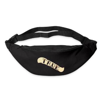 echtes Banner old school - Gürteltasche - Schwarz - Vorne